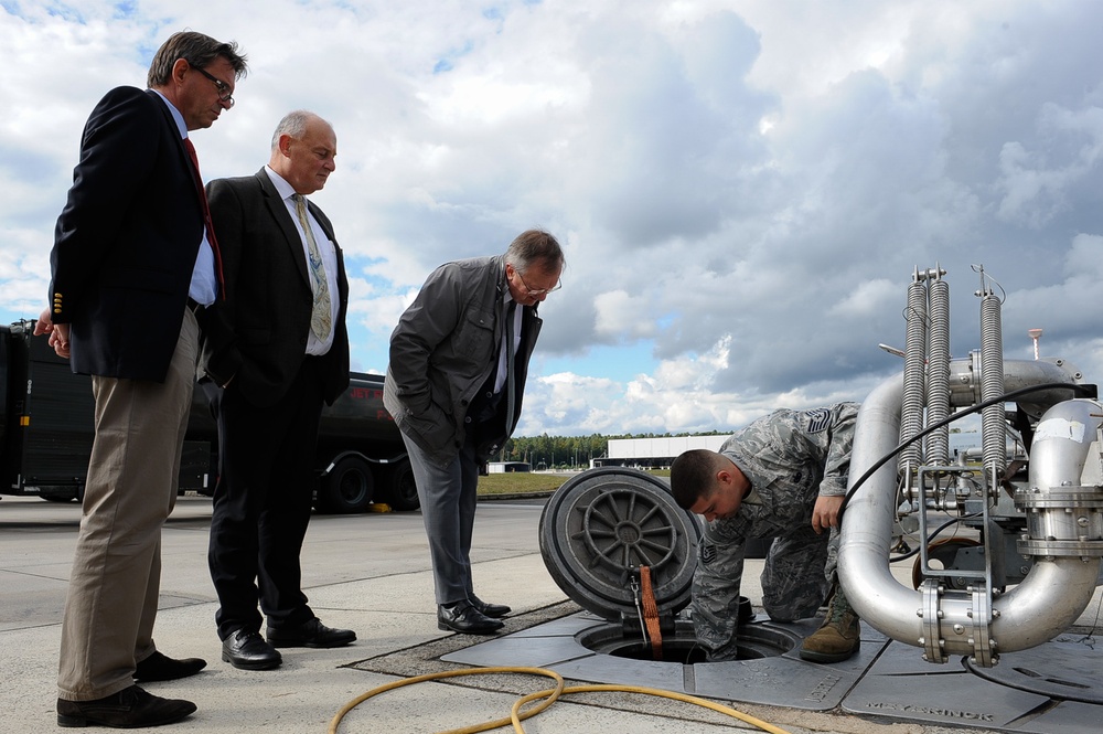 CEPS stops by Ramstein for NATO Pipeline Tour