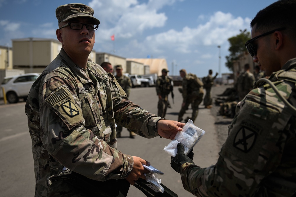 EARF team conducts an Emergency Deployment Readiness Exercise