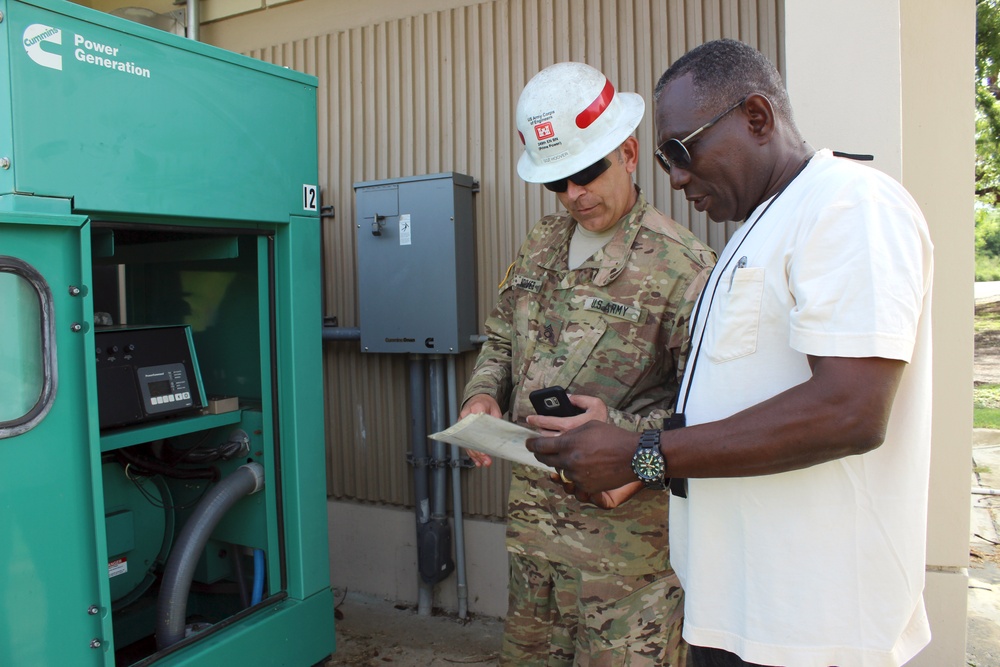 Prime Power and Corps Teams provide generator assessments to guide Virgin Islanders