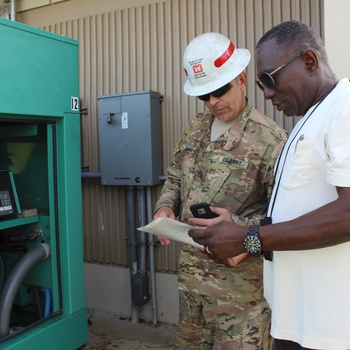 Prime Power and Corps Teams provide generator assessments to guide Virgin Islanders