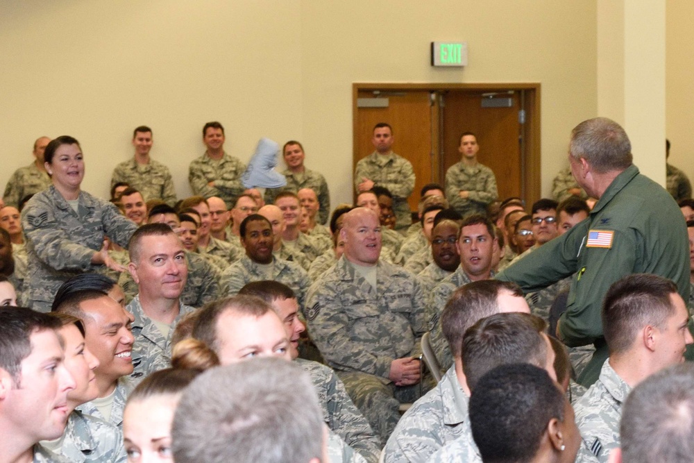 403rd Wing hold commander's call