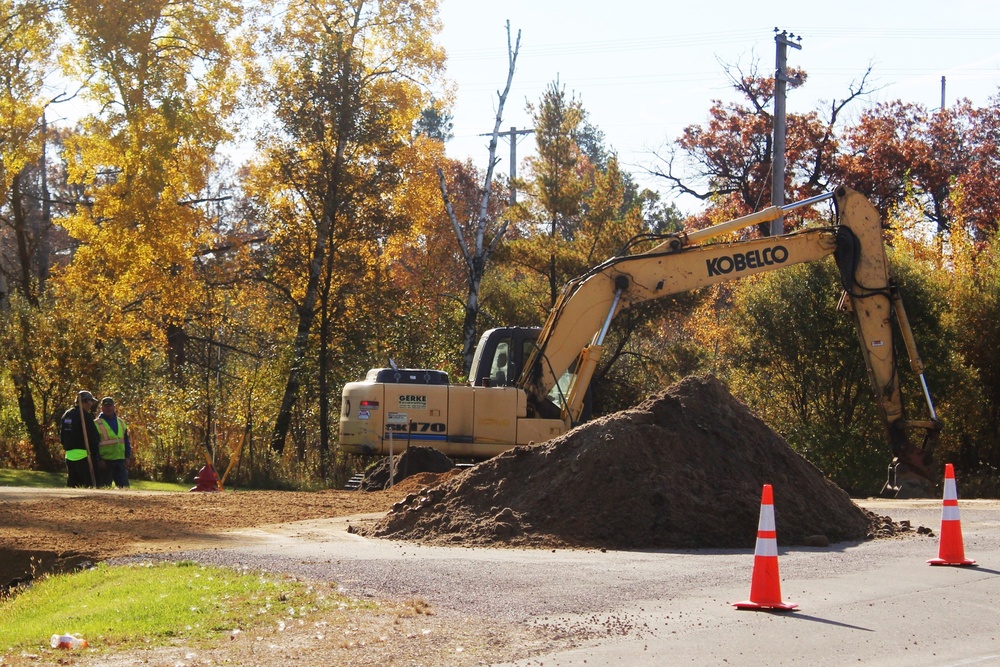 Contractors replace culverts at Fort McCoy