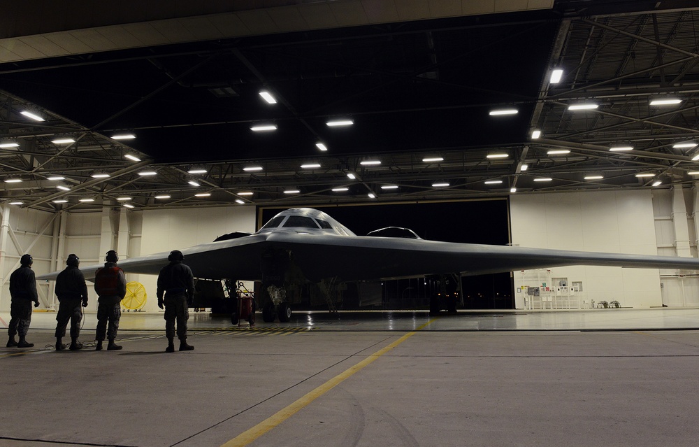 B-2 Spirit conducts long-range mission to the Pacific
