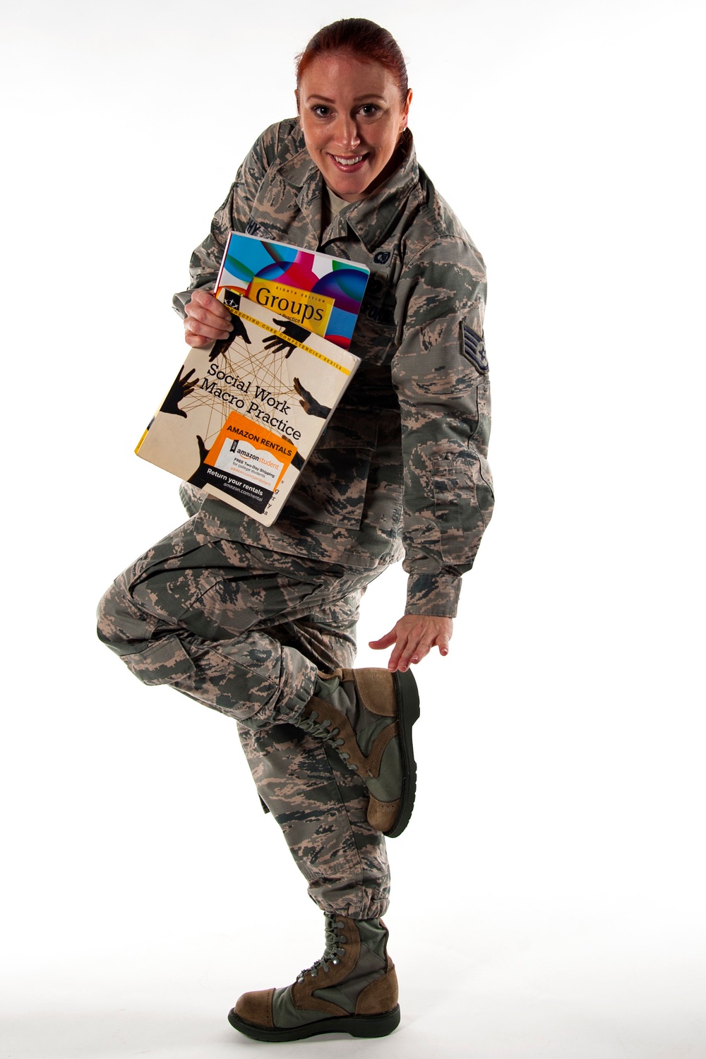 Airman works toward commitment, pays it forward