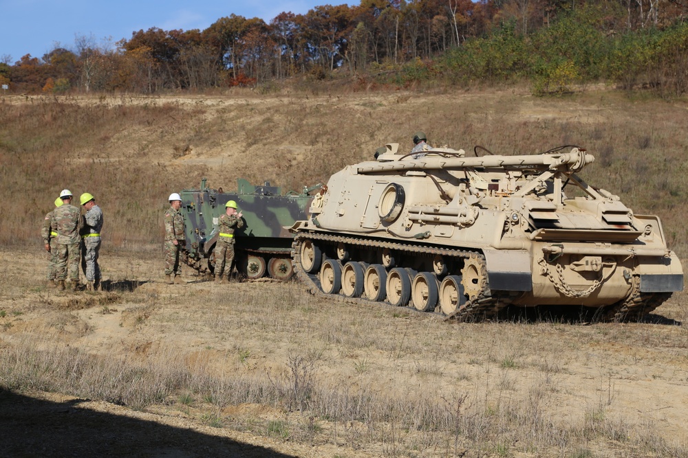 Fort McCoy’s RTS-Maintenance holds first Tracked Vehicle Recovery Course