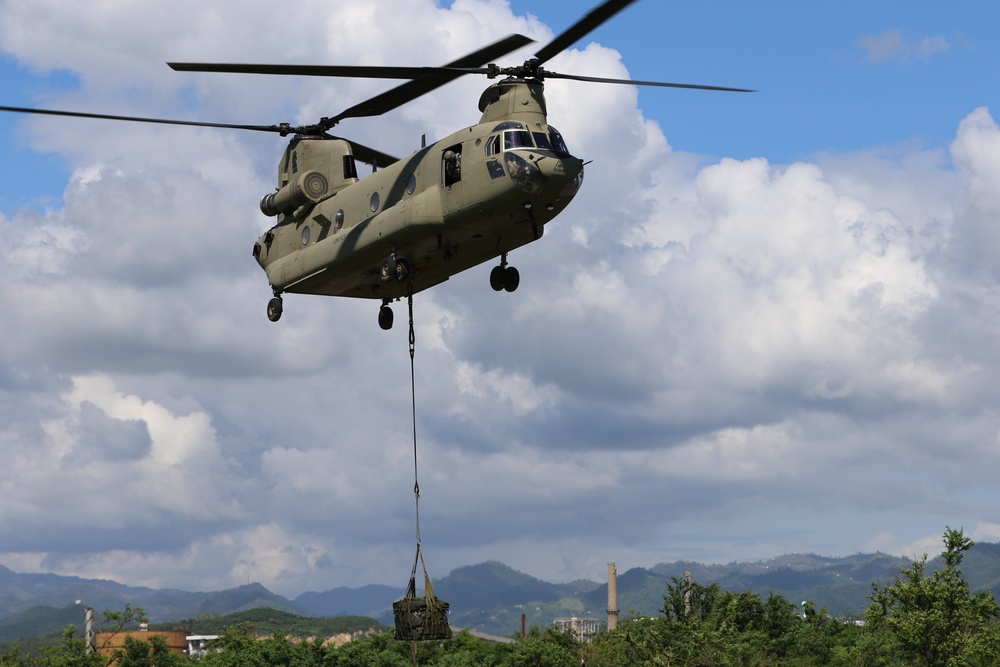 Sling-load in Puerto Rico