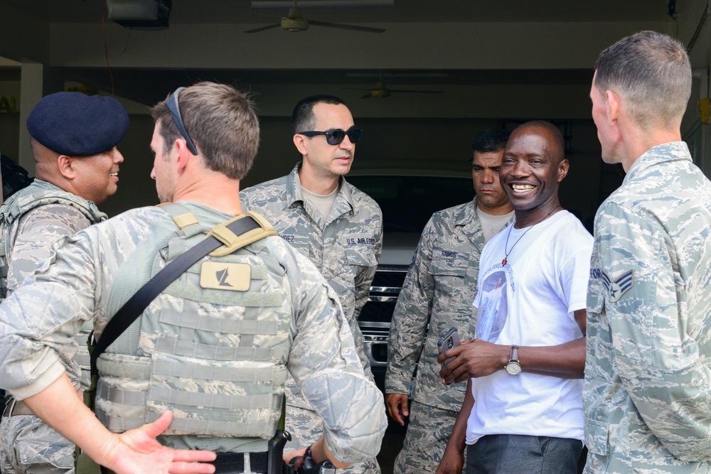 The Puerto Rico Air National Guard and Community Partners join forces to provide supplies