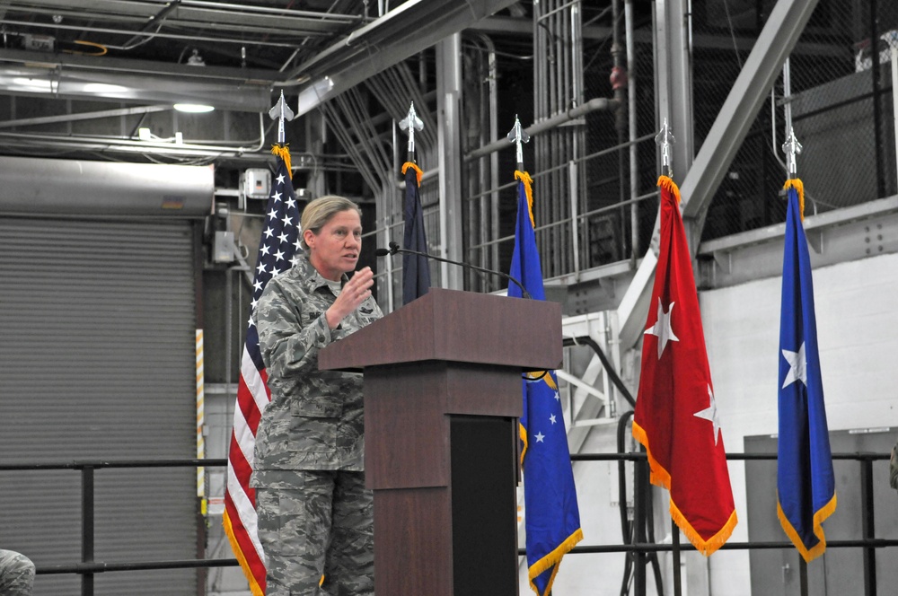 151st Air Refueling Wing conducts change of command