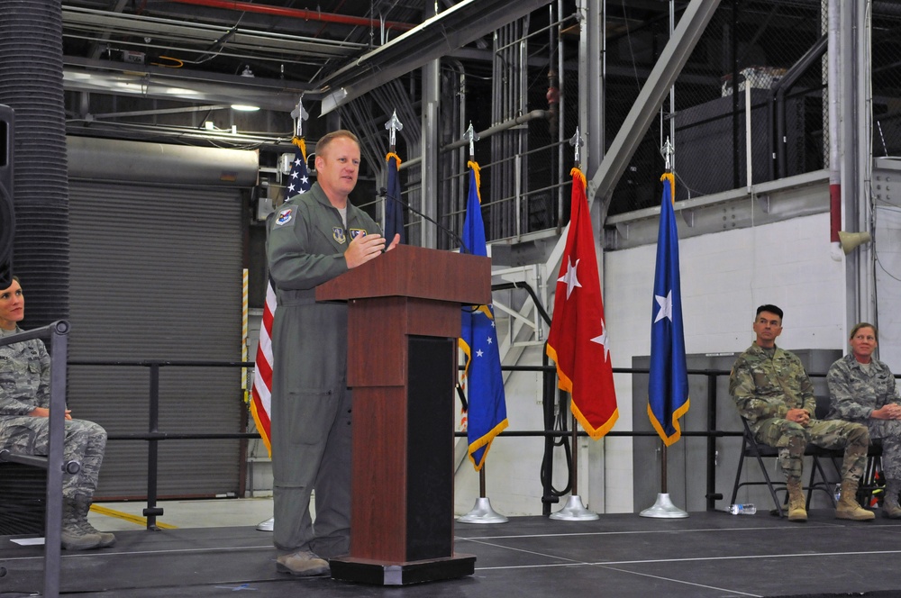 151st Air Refueling Wing conducts change of command