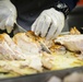 Sailor prepares Nimitz' Thanksgiving meal