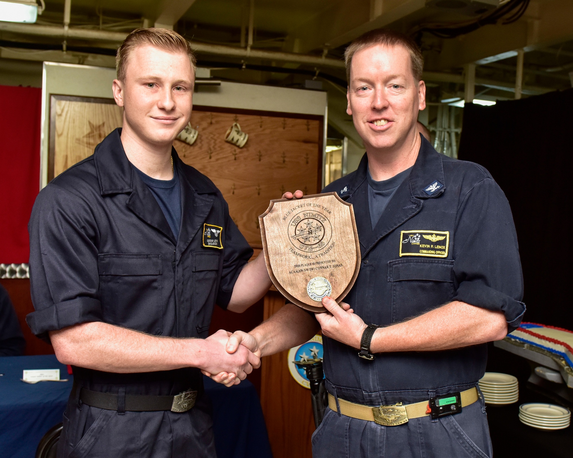 DVIDS - Images - Sailor Receives Blue Jacket of the Year