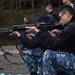 USS Blue Ridge Sailors shoot for the M16 and M500 gun qualifications at Combined Arms Training Center, Camp Fuji.