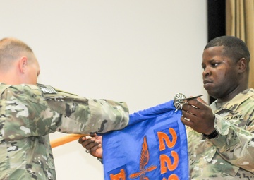 Company B, 229th Aviation Regiment assumes authority for CAB Gray Eagle missions