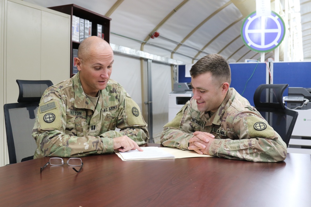Behavioral health professionals provide a ready resource for deployed Soldiers
