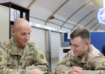 Behavioral health professionals provide a ready resource for deployed Soldiers