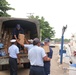 Coast Guard, Dominican navy onload food donation for Hurricane Maria victims