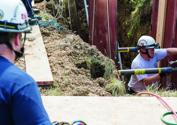 Trench rescue: Firefighters hone skills to save lives