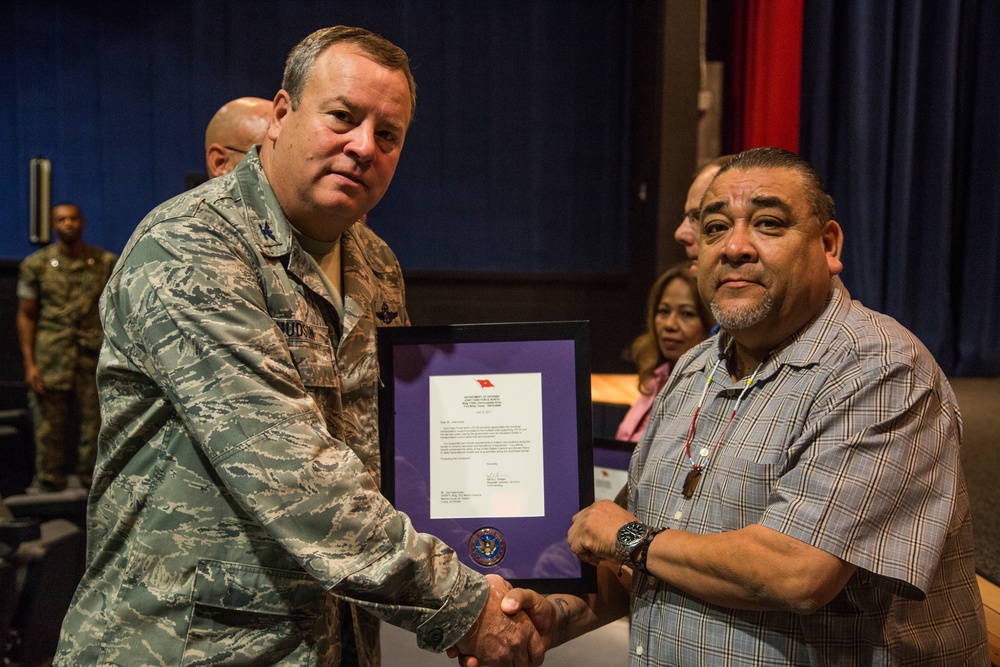 Joint Task Force - North Recognizes MCAS Yuma Personnel