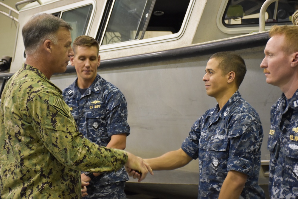Rear Adm. Buck visits Naval Oceanography