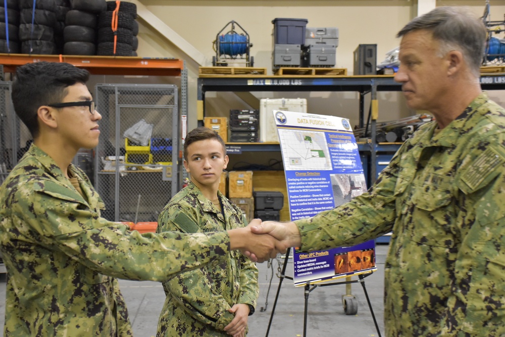 Rear Adm. Buck Visits Naval Oceanography