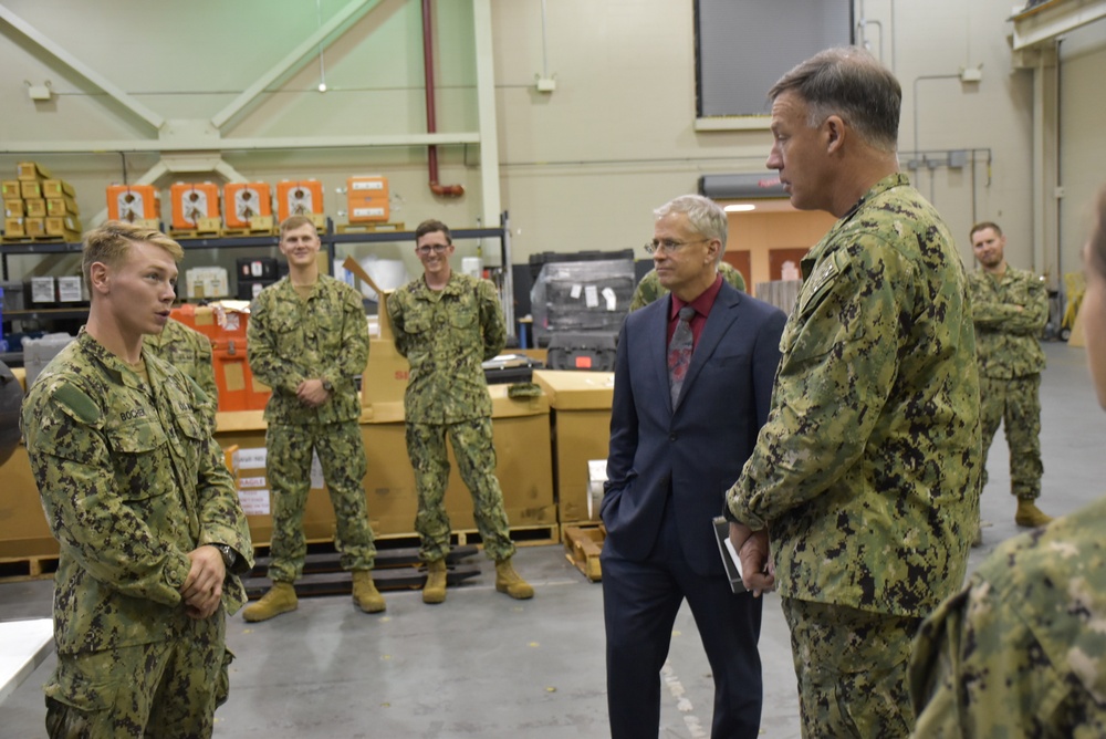 Rear Adm. Buck Visits Naval Oceanography