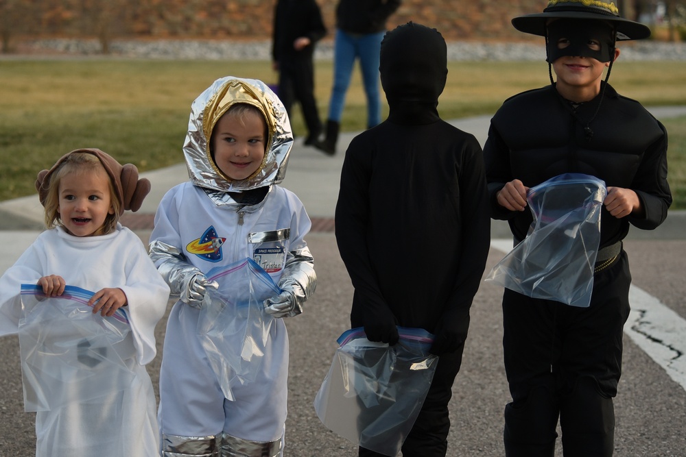 Schriever community dresses up for Halloween