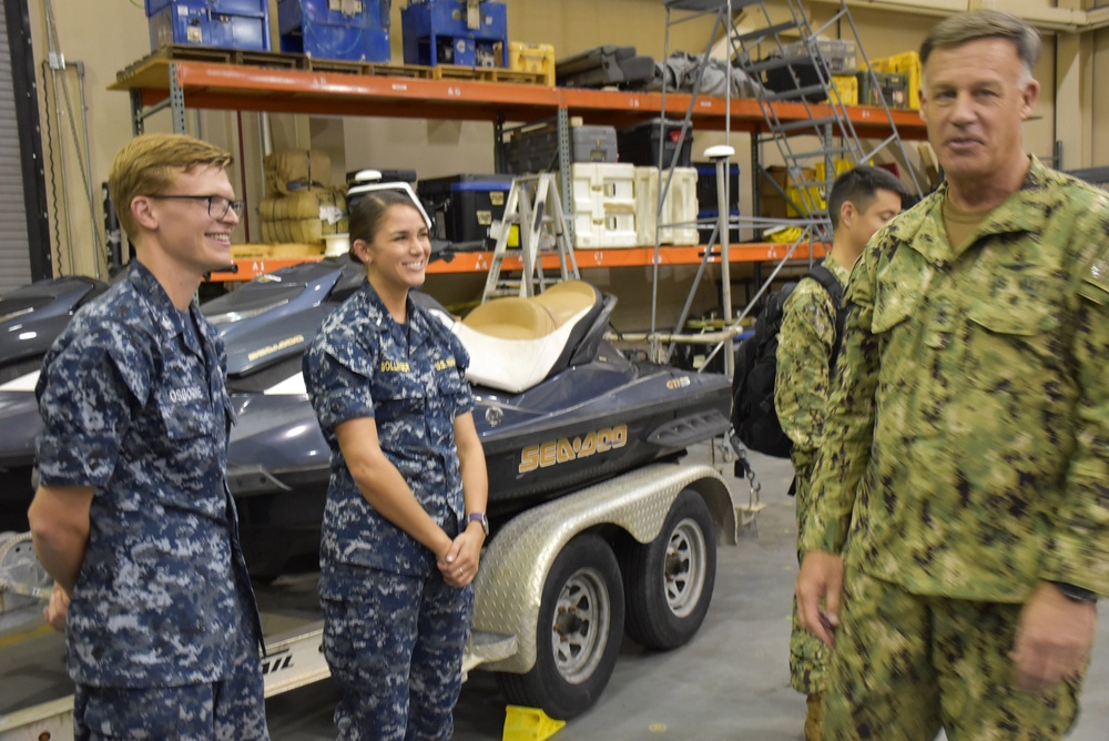 Rear Adm. Buck Visits Naval Oceanography
