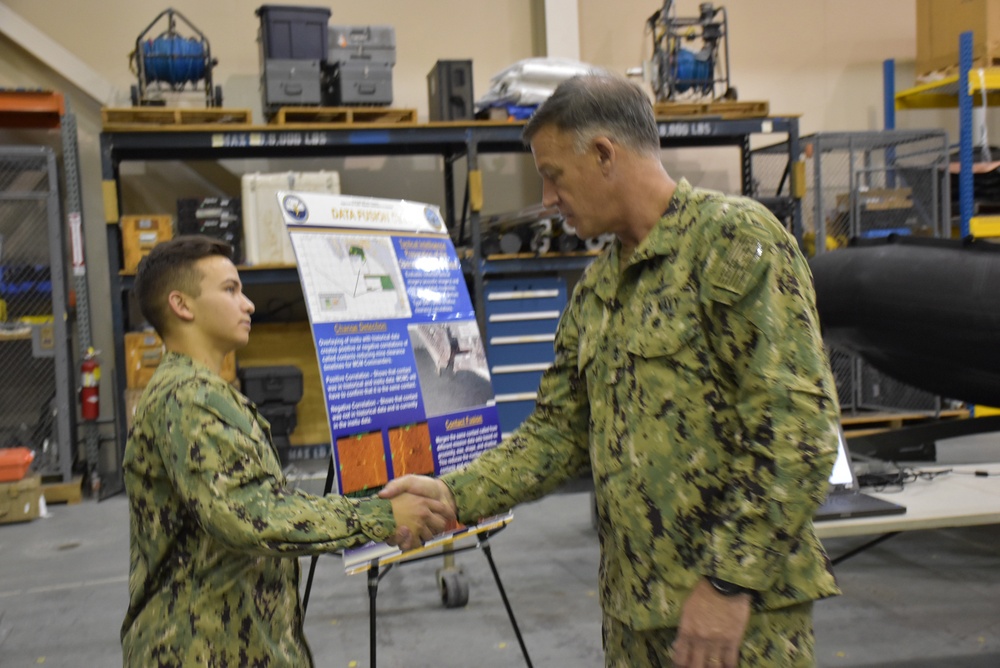 Rear Adm. Buck Visits Naval Oceanography