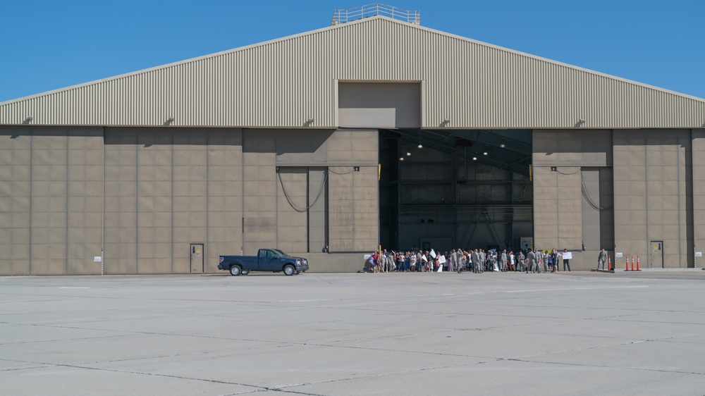 Citizen Reserve Airmen return from deployment to awaiting families at March Air Reserve Base