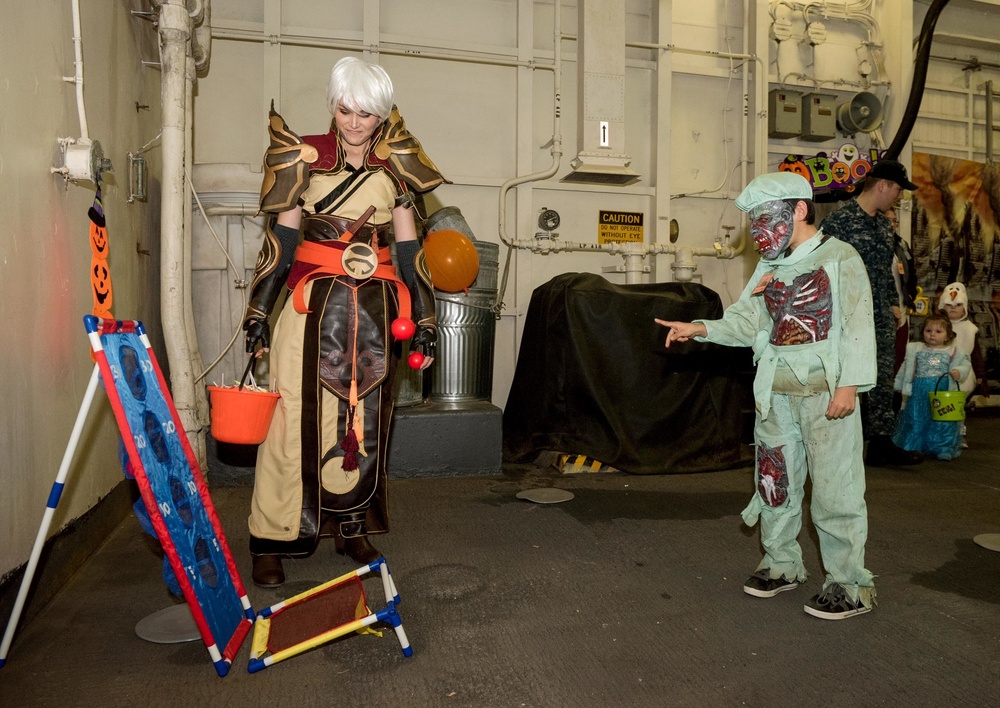Stennis Celebrates Halloween