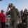 Rear Adm. Gregory Harris arrives aboard USS Princeton