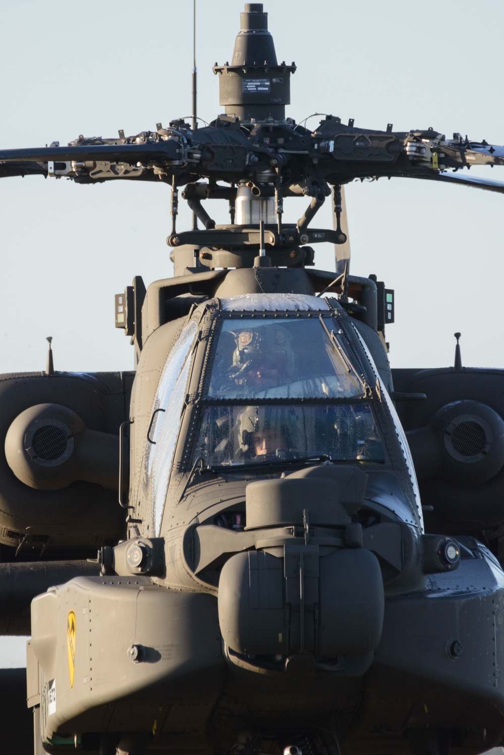 Air Cav Helicopters leave Belgium for Operation Atlantic Resolve