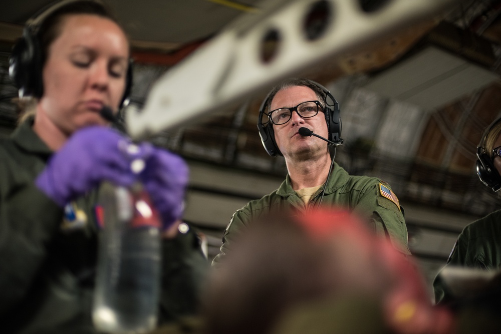 137th Aeromedical Evacuation Squadron transports ‘wounded’ in Vigilant Guard exercise