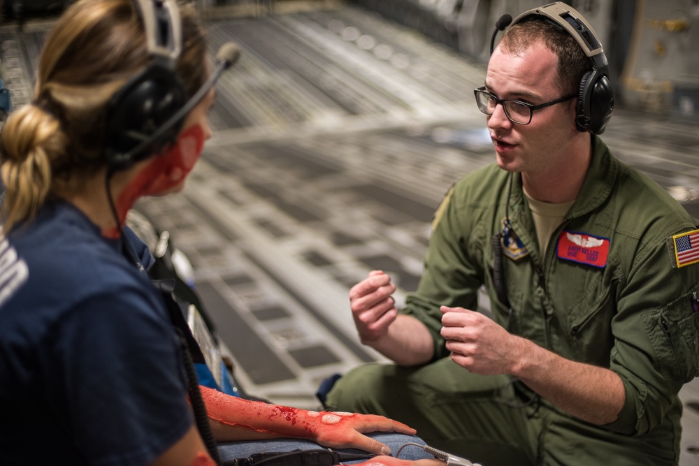 137th Aeromedical Evacuation Squadron transports ‘wounded’ in Vigilant Guard exercise