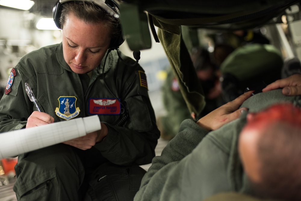 137th Aeromedical Evacuation Squadron transports ‘wounded’ in Vigilant Guard exercise