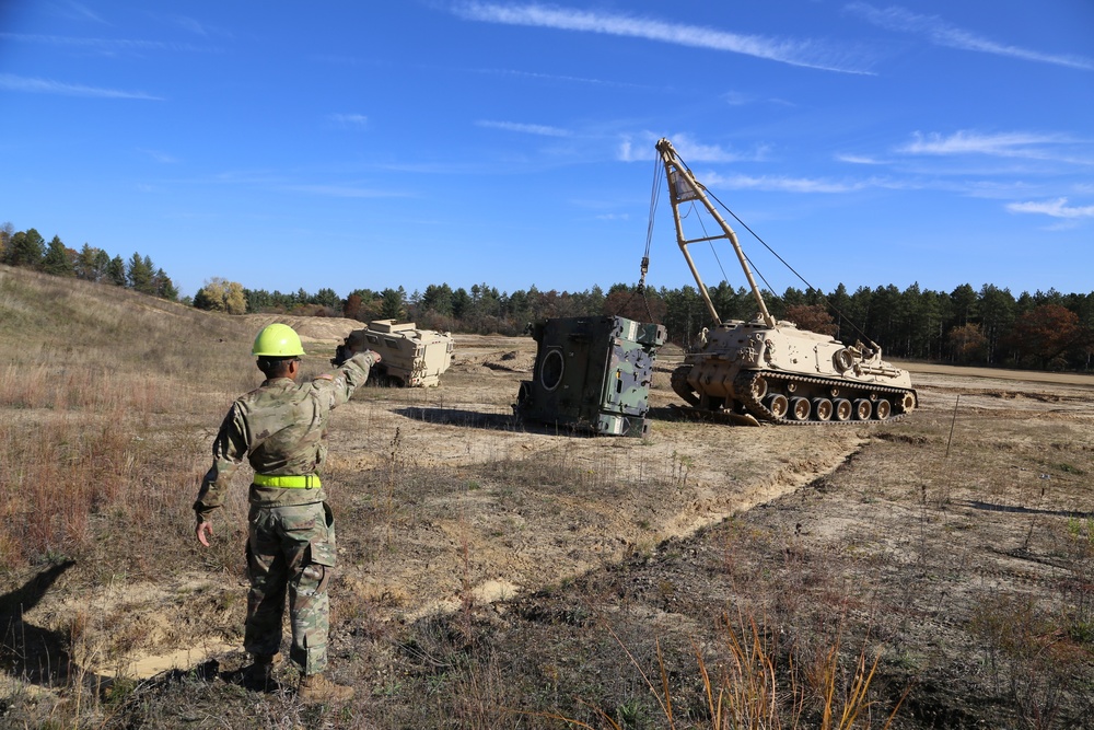 Fort McCoy’s RTS-Maintenance holds first Tracked Vehicle Recovery Course