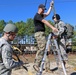 JROTC cadets jump from 34-foot tower at USAAAS in Fort Bragg