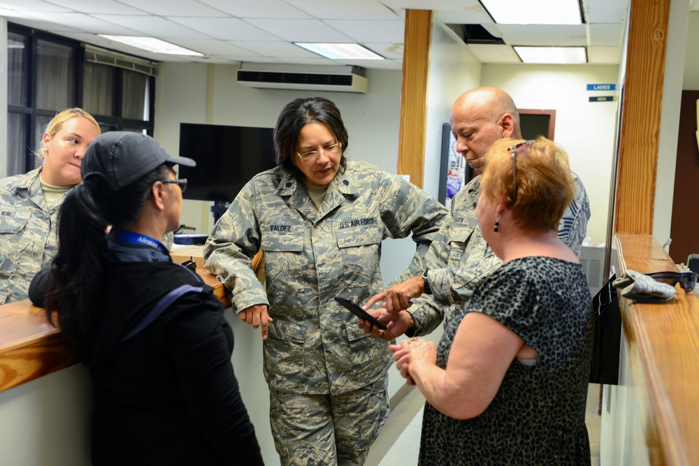 156th Airlift Wing delivers food and water to 140th Support Squadron