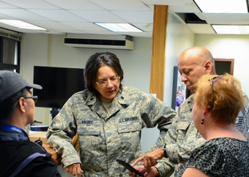 156th Airlift Wing delivers food and water to 140th Support Squadron