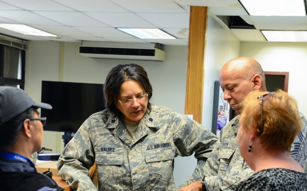 156th Airlift Wing delivers food and water to 140th Support Squadron