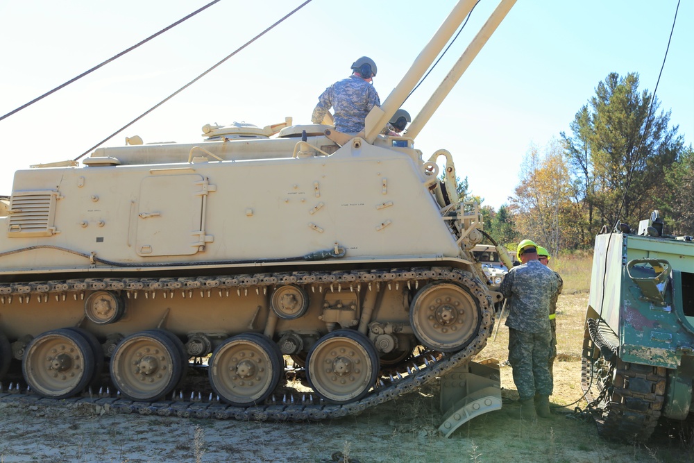 Fort McCoy’s RTS-Maintenance holds first Tracked Vehicle Recovery Course