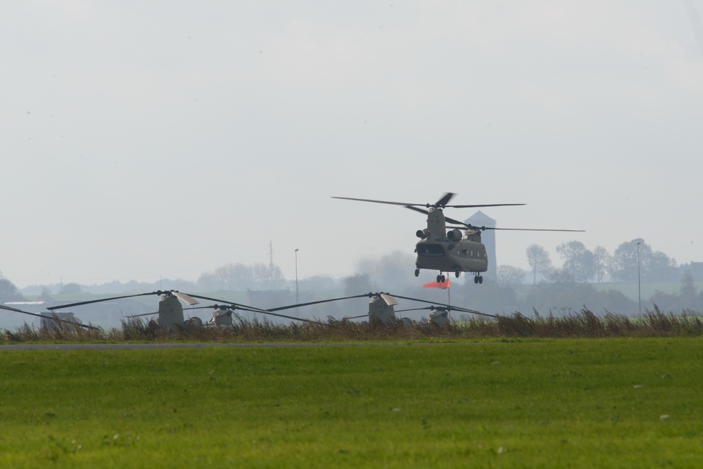 1ACB1CD leave Belgium for Operation Atlantic Resolve