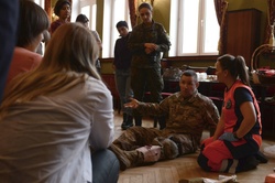 Dagger Brigade Teaches First Aid in Poland [Image 2 of 13]
