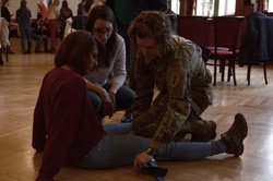 Dagger Brigade Teaches First Aid in Poland [Image 4 of 13]