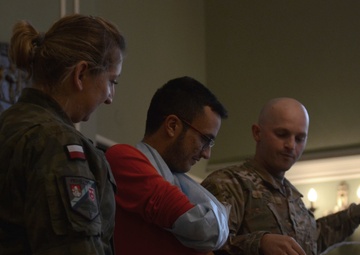 Dagger Brigade teaches First Aid in Poland