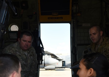 Airmen from the 193rd Special Operations Squadron conduct canary slide training