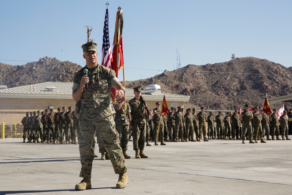 1st Tanks rededicates battalion colors on birthday