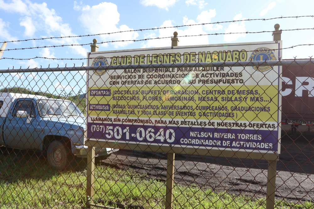 Food and water distribution continues in Naguabo, Puerto Rico