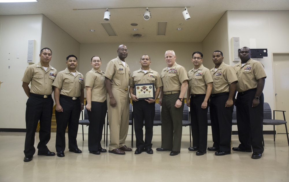 1st MAW CG awards this year's Sailor of the Year