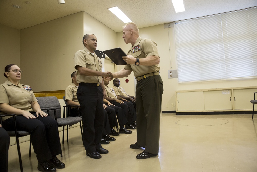 1st MAW CG awards this year's Sailor of the Year